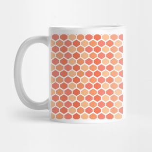 Mid Century Modern Honeycomb Mug